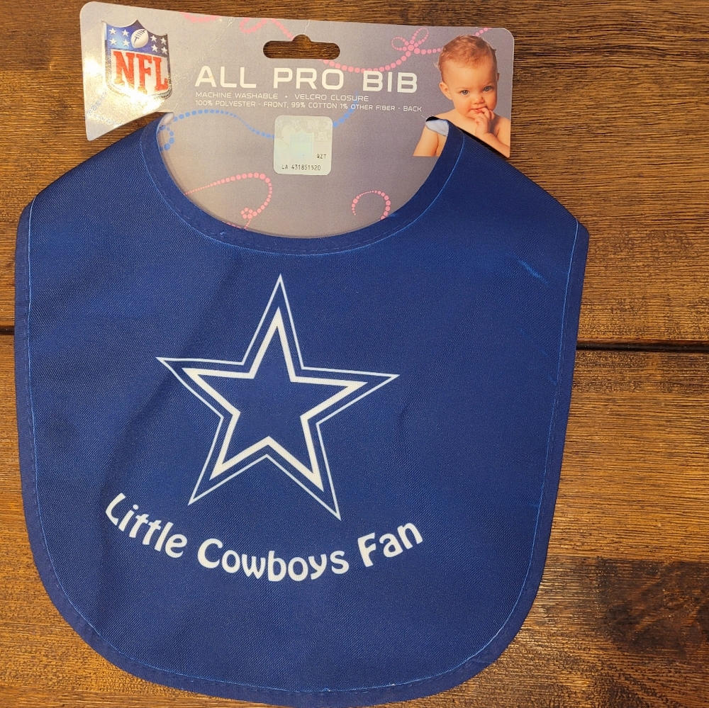NFL Dallas Cowboys Baby Bib WinCraft